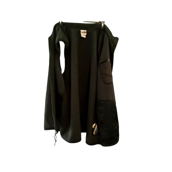 The North Face Mens Black Heather Full-Zip Fleece Vest XXL Soft & Warm Layer For - Picture 2 of 14